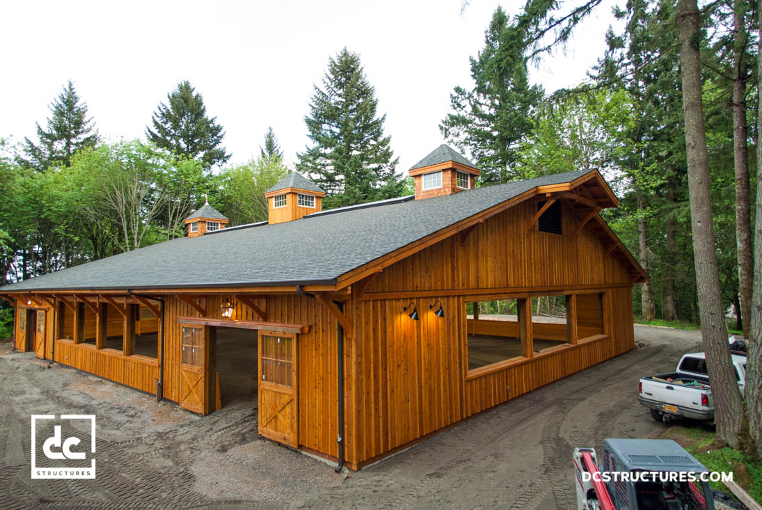 Oregon Covered Riding Arena Kit DC Structures